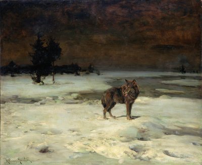 Free and Alone, c.1900 by Alfred von Wierusz Kowalski